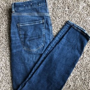 Women's American Eagle Curvy Hi Rise Jeggings - Size 8 Regular
